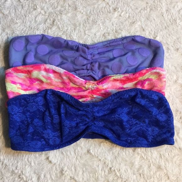 PINK Victoria's Secret Other - Pink VS Lace Bandeau Bundle